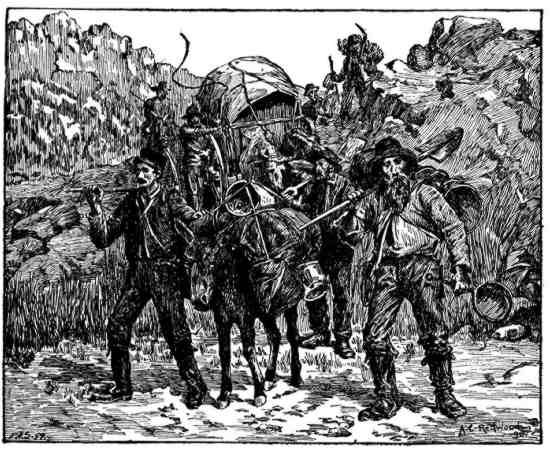 gold rush miners pictures. The Klondike Gold Rush (1896)