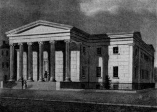 Etching of the American Mint