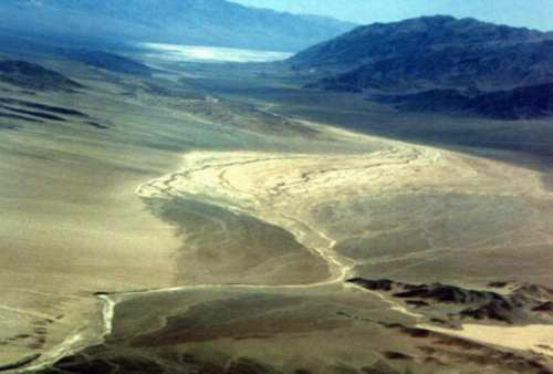 Incredible desert in a valley